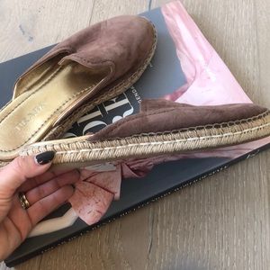 Prada Suede Espadrille Mules